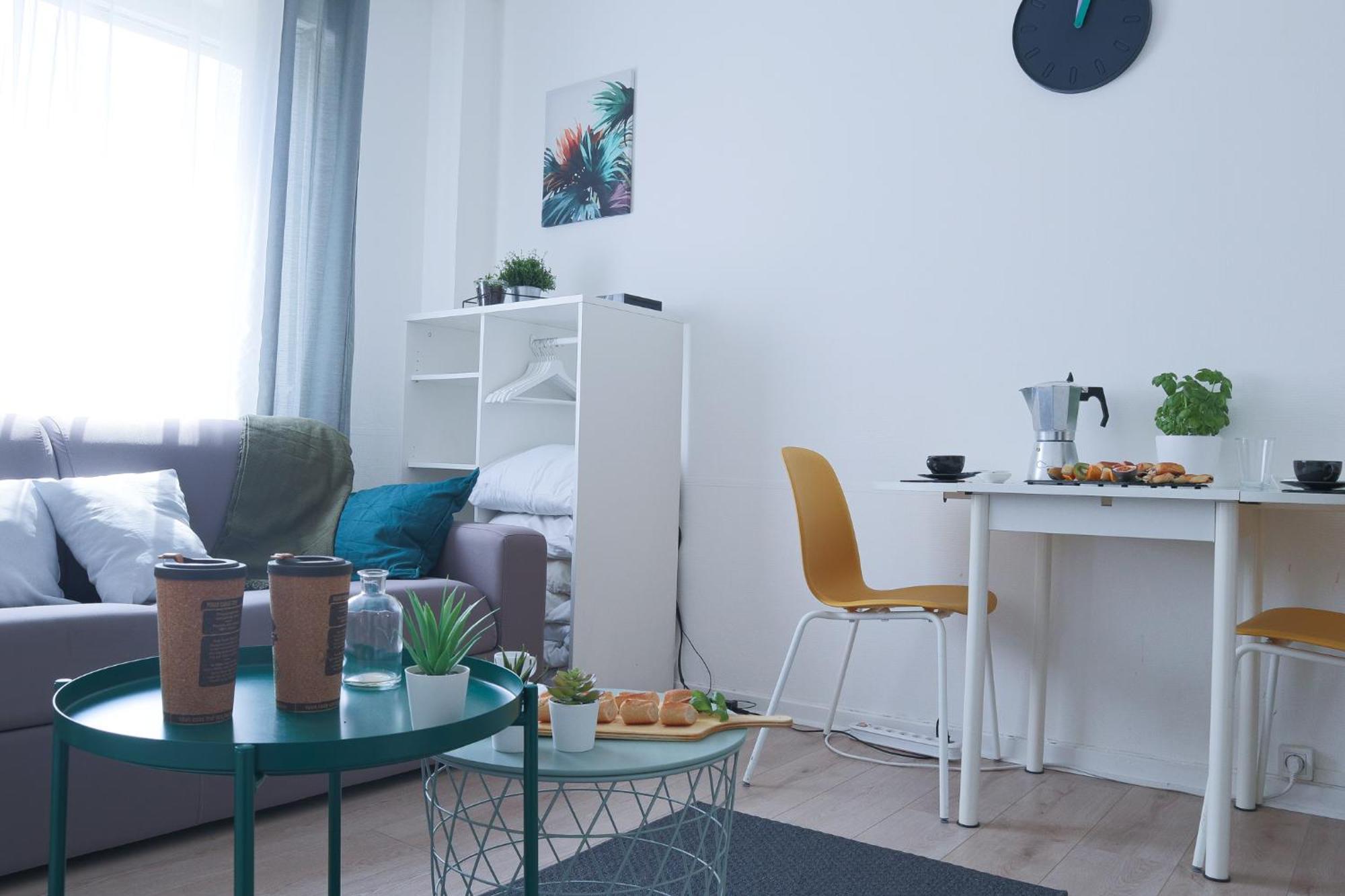 Studio Le Cafe Gourmand - Proche Gare - Coin Tranquille Mulhouse Ngoại thất bức ảnh